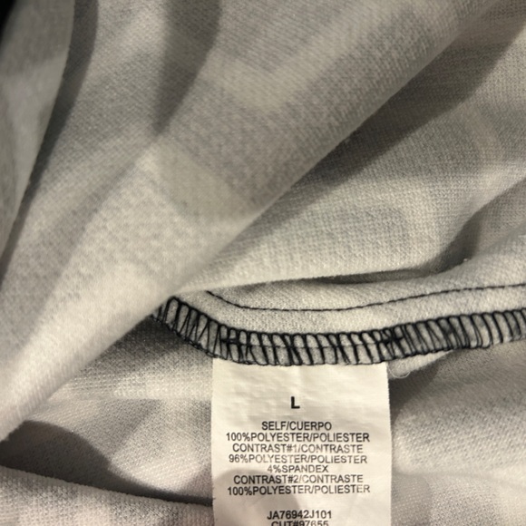 Speechless Black & White Chevron Dress Juniors Large - Picture 8 of 12